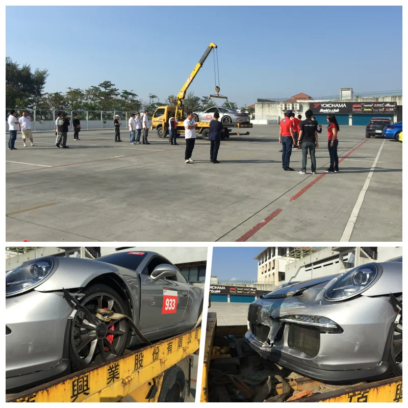 另外一組有人撞車了